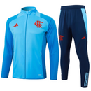 Conjunto Agasalho Flamengo Passeio 25/26 - Azul